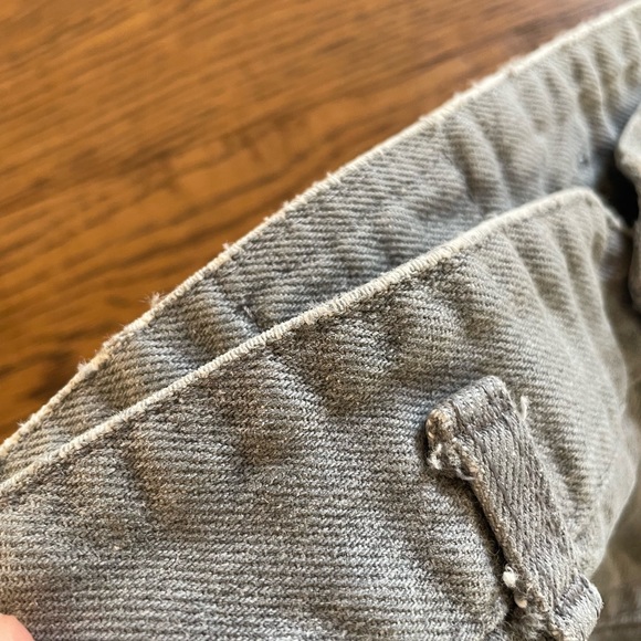 Vintage pleated western gray high rise jeans - Picture 10 of 12